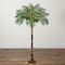 4ft. Pre-Lit UV Resistant Artificial Palm Tree with Warm White LED Lights